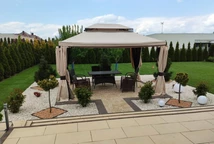 Tetőfedés sátorhoz Valencia 3x4m krém Garden Point