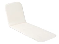 Fehér Bica párna nyugágyakhoz