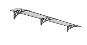 Alumínium ajtótető Neo