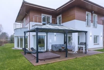 Fém Martinique 5 x 3,6 m Palram - Canopia pavilon Heat Block antracit
