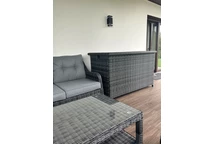 Technorattan párnadoboz Toledo 945l antracit Garden Point