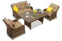 Kerti bútor technorattan Toledo Apetito 4 barna Garden Point