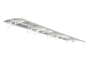 Modern ajtótető Bordeaux 6,7 m Palram