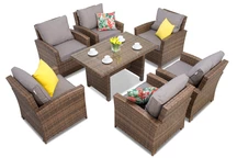 Parma Premium polirattan bútor, barna Garden Point