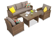 Rattan kerti bútor Parma Apetito 5 barna Garden Point