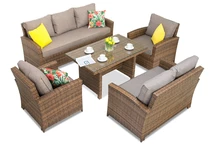Rattan kerti bútor Parma Apetito 7 barna Garden Point
