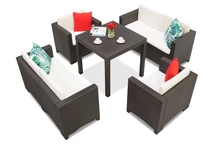 Rattan szett Colorado Dallas Fiesta 6 barna Bica