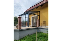 Téli kert Veranda Sanremo Palram - Canopia 3 x 3 m szürke
