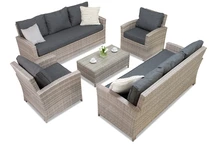 Parma Coffee 8 tech rattan bútorkészlet szürke Garden Point