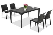 Elegáns étkészlet Oslo / Volga 4 antracit Bica