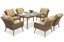 Kerti bútorok Bilbao Premium 6 Garden Point barna