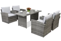 Kerti bútorok Monaco Premium 4 Garden Point szürke