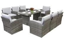 Kerti bútorok Monaco Premium 8 Garden Point szürke
