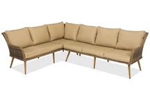 Polirattan sarok Bilbao Garden Point barna