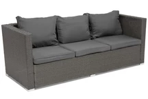 Roma Garden Point 3 személyes technoratán kanapé