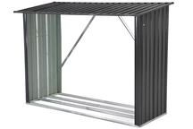 StoreBoss gyártmányú Ottawa 2,17 x 0,83m méretű fém tűzifatároló