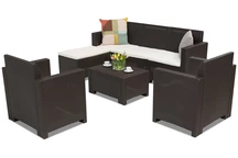 Technorattan nappali bútor Nebraska Relax Corner 6 barna Bica