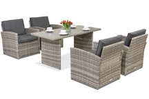 Kerti bútor Monaco Premium 4 Garden Point világosszürke