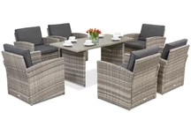Kerti bútor Monaco Premium 6 Garden Point világosszürke