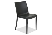 Polirattan szék Perla antracit Bica