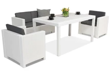 Rattan bútor Colorado Apetito 4 White Bica