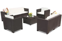 Tech rattan készlet Colorado 7 barna