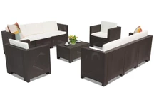 Technrattan bútor Colorado Coffee 8 barna Bica