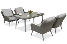 Kerti bútor Bilbao Premium 4 Garden Point szürke