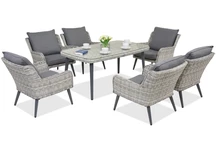 Kerti bútor Bilbao Premium 6 Garden Point fehér