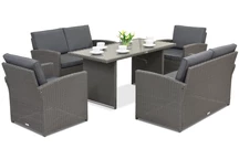 Kerti bútor Monaco Apetito 6 Garden Point antracit