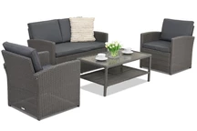 Kerti bútor Monaco Coffee 4 Garden Point antracit