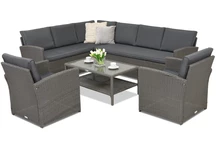 Kerti bútor Monaco Corner 7 Garden Point antracit