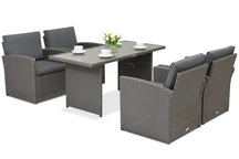 Kerti bútor Monaco Premium 4 Garden Point antracit