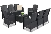 Techn rattan bútorkészlet Lido Coffee 8 antracit Bica
