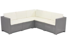 Technológia rattan sarok Colorado Corner Bica szürke