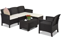 Technorattan pihenőbútor-készlet Venezia Relax Corner 5 Bica barna