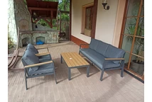 Zakintos Coffee 5 antracit kerti bútor szett antracit Garden Point