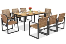 Alumínium bútor Padova 8 személyre Garden Point