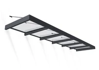 Alumínium előtető Sophia XL 1,4 x 5,7 m Palram - Canopia antracit