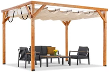 Fából készült terasz pergola Aruba 3 x 3,7 m Garden Point