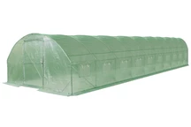 Fóliaalagút ajtóval 4x12m Garden Point zöld