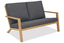 Garden Point Braga Wood kétüléses kerti kanapé