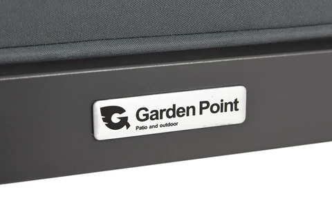 Garden Point Porto Coffee 4 db antracit kerti bútor szett