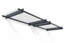 Modern ajtótető Nancy 3 m Palram - Canopia antracit