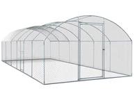 Nagy fém csirkefuttató 3 x 7,5 Garden Point