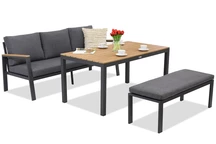 Zakintos Apetito Comfort 3 alumínium garnitúra paddal antracit Garden Point