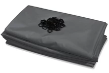 Antracit függönyök Barbados 3x4 Garden Point pergola számára