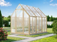 Fából készült üvegház 2,1 x 3,1 m CoverTech