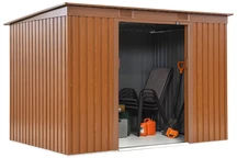 Oklahoma fém szerszámház 2,6 x 1,8 m Store Boss barna