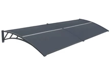 Tiset 120 x 300cm CoverTech antracit színű előtető ajtó fölé